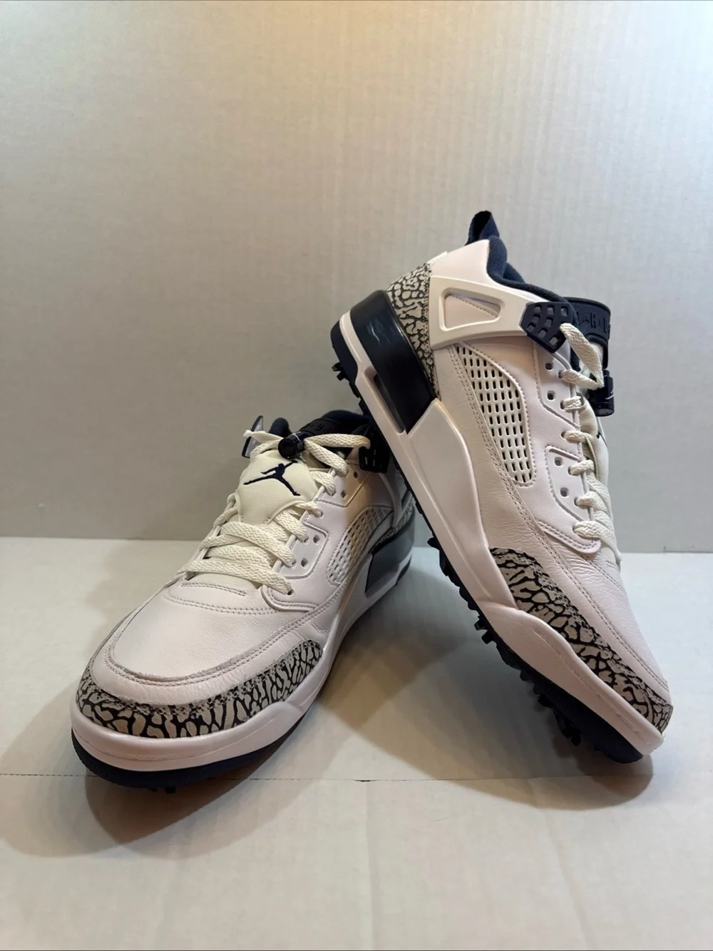 Nike Air Jordan Spizike G Golf White Obsidian HQ4365-101 Men's Size 9.5 B-Grade